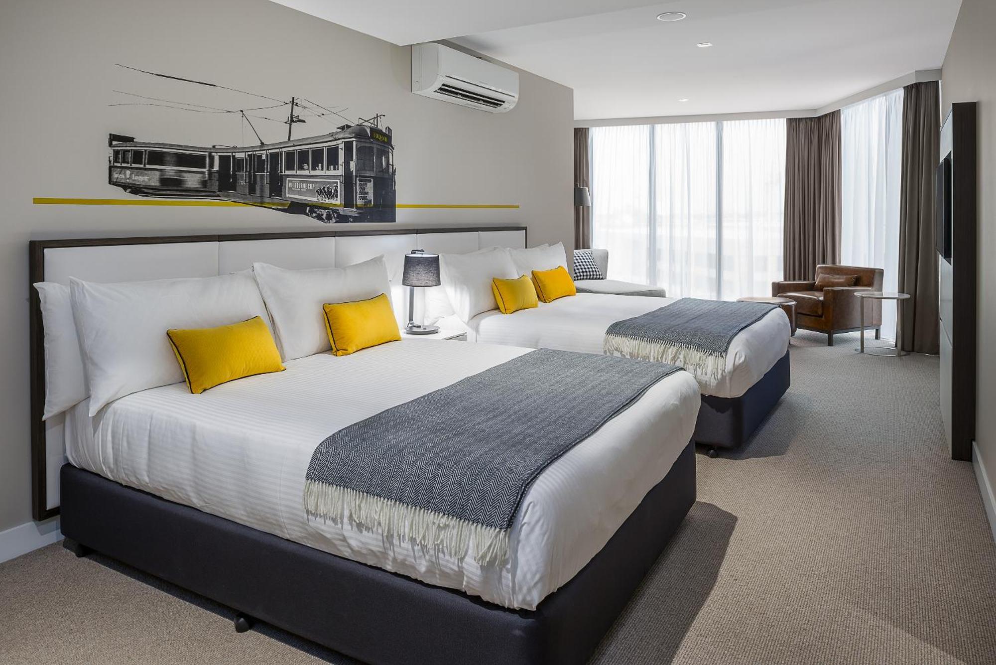 เป็ปเปอร์ ด็อกแลนด์ เมลเบิร์น Hotel ภายนอก รูปภาพ A room at the hotel